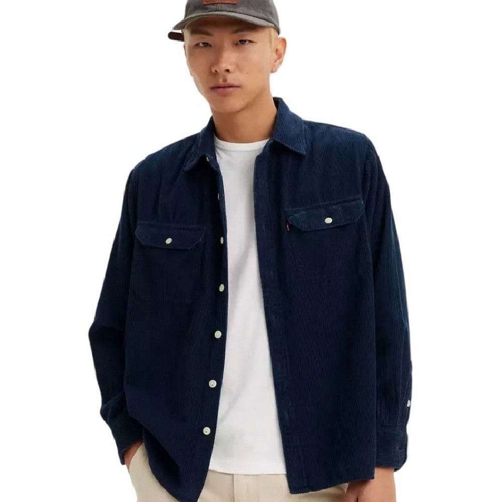 LEVIS JACKSON WORKER 195730230 ΠΟΥΚΑΜΙΣΟ ΑΝΔΡΙΚΟ BLUE