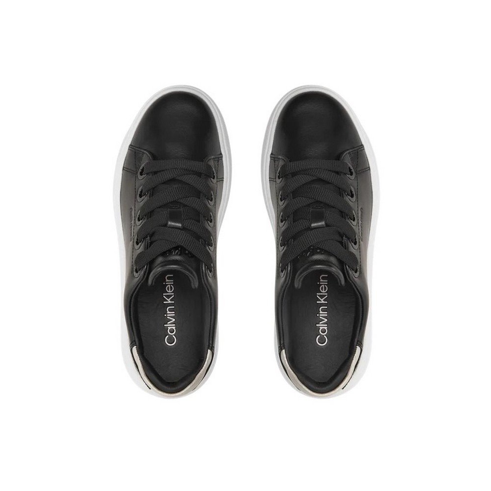 CALVIN KLEIN CUPSOLE LACE UP ΠΑΠΟΥΤΣΙ ΓΥΝΑΙΚΕΙΟ BLACK