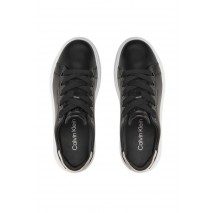 CALVIN KLEIN CUPSOLE LACE UP ΠΑΠΟΥΤΣΙ ΓΥΝΑΙΚΕΙΟ BLACK