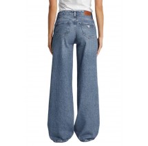 GUESS JEANS G11 WIDE LEG ΠΑΝΤΕΛΟΝΙ ΓΥΝΑΙΚΕΙΟ BLUΕ DENIM