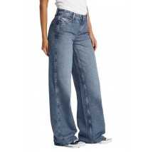 GUESS JEANS G11 WIDE LEG ΠΑΝΤΕΛΟΝΙ ΓΥΝΑΙΚΕΙΟ BLUΕ DENIM