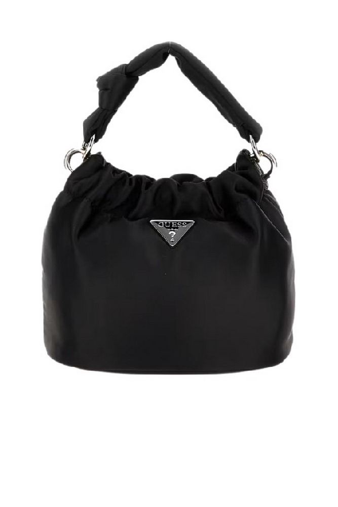 GUESS TWILLER TOP HANDLE POUCH ΤΣΑΝΤΑ ΓΥΝΑΙΚΕΙΑ BLACK