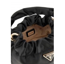 GUESS TWILLER TOP HANDLE POUCH ΤΣΑΝΤΑ ΓΥΝΑΙΚΕΙΑ BLACK