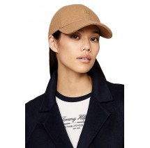 TOMMY HILFIGER MONOGRAM WINTER CAP ΚΑΠΕΛΟ ΓΥΝΑΙΚΕΙΟ BEIGE