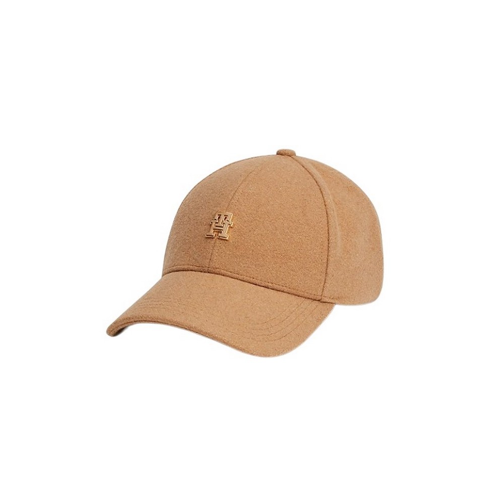 TOMMY HILFIGER MONOGRAM WINTER CAP ΚΑΠΕΛΟ ΓΥΝΑΙΚΕΙΟ BEIGE