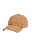 TOMMY HILFIGER MONOGRAM WINTER CAP ΚΑΠΕΛΟ ΓΥΝΑΙΚΕΙΟ BEIGE