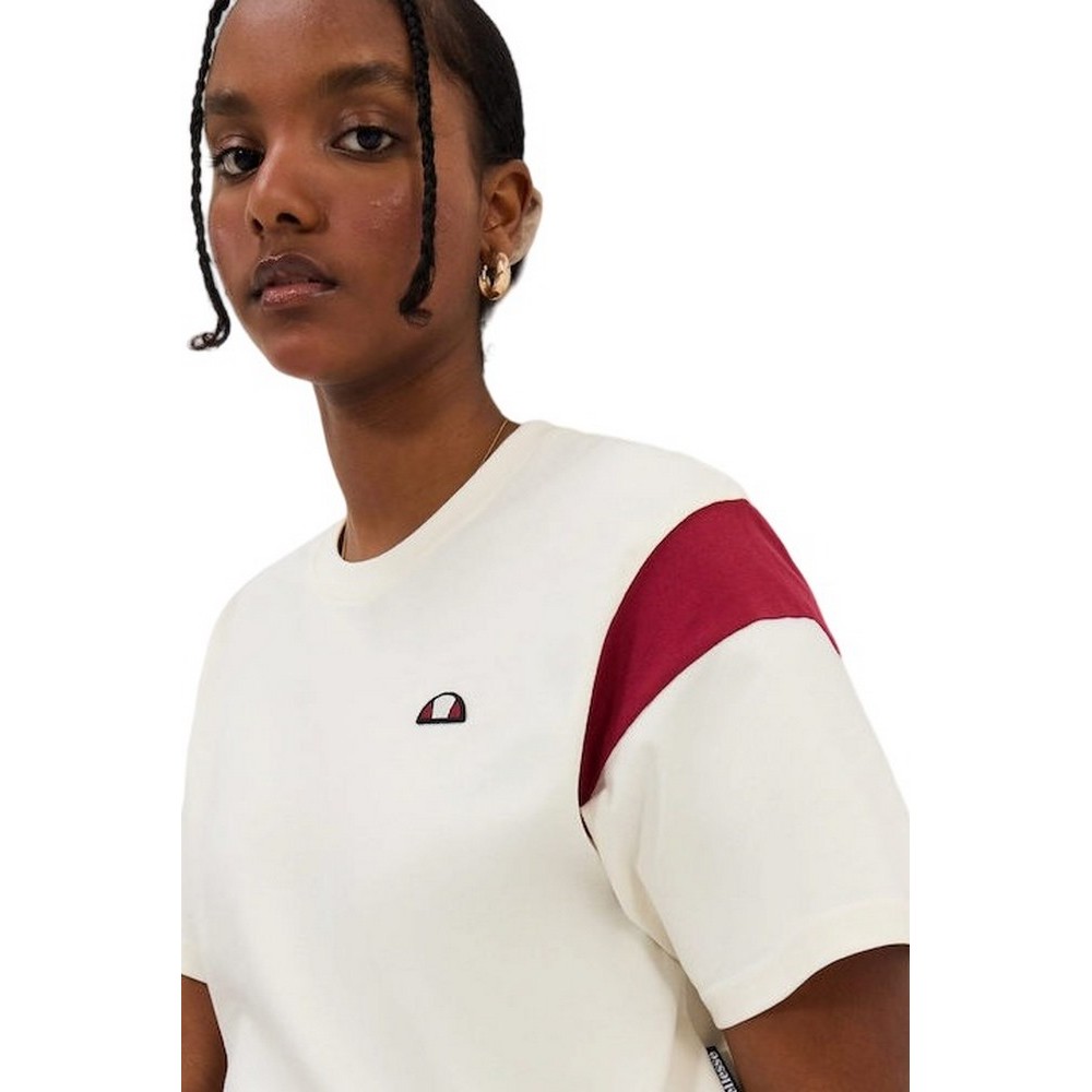 ELLESSE SARTORIA DERPY CROPPED T-SHIRT ΜΠΛΟΥΖΑ ΓΥΝΑΙΚΕΙΑ OFF WHITE