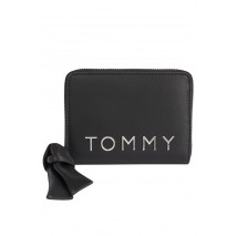 TOMMY HILFIGER TJW BOLD MED ZA ΠΟΡΤΟΦΟΛΙ ΓΥΝΑΙΚΕΙΟ BLACK