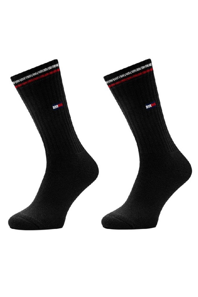 TOMMY JEANS UNI SOCK 2P ICONIC ΚΑΛΤΣΕΣ ΑΝΔΡΙΚΕΣ BLACK