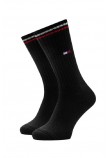 TOMMY JEANS UNI SOCK 2P ICONIC ΚΑΛΤΣΕΣ ΑΝΔΡΙΚΕΣ BLACK