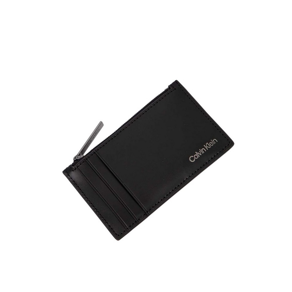 CALVIN KLEIN SMOOTH N/S CARDHOLDER ΠΟΡΤΟΦΟΛΙ ΑΝΔΡΙΚΟ BLACK