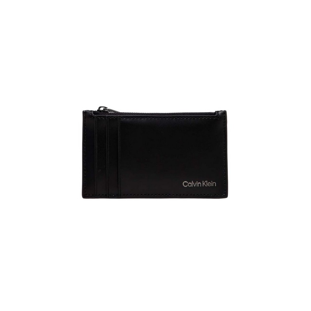 CALVIN KLEIN SMOOTH N/S CARDHOLDER ΠΟΡΤΟΦΟΛΙ ΑΝΔΡΙΚΟ BLACK