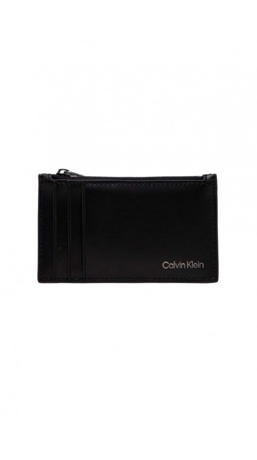 CALVIN KLEIN SMOOTH N/S CARDHOLDER ΠΟΡΤΟΦΟΛΙ ΑΝΔΡΙΚΟ BLACK