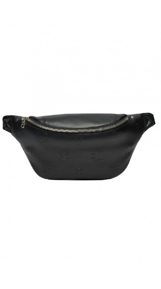 CALVIN KLEIN JEANS AOP WAISTBAG ΤΣΑΝΤΑ ΑΝΔΡΙΚΗ BLACK