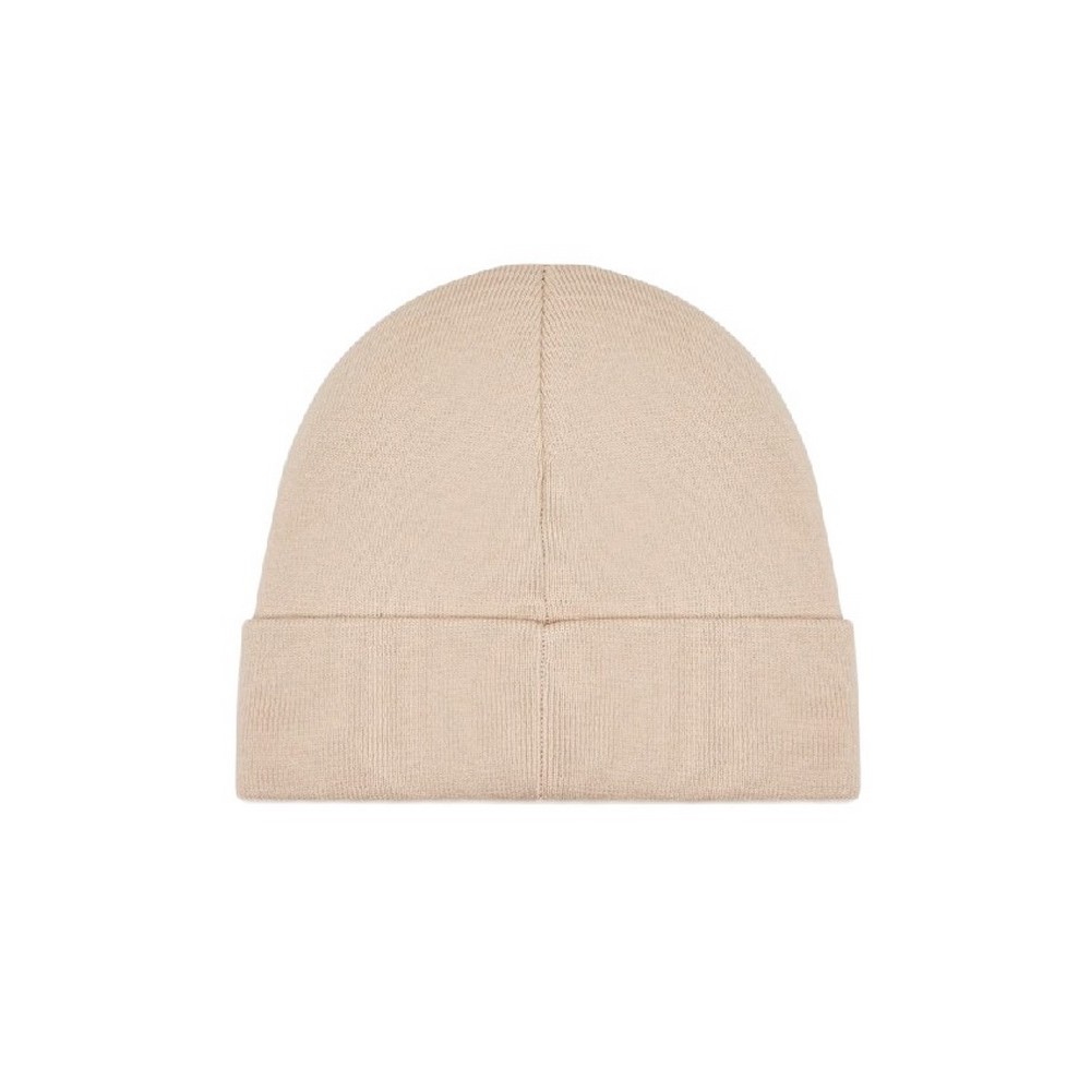 CALVIN KLEIN JEANS INST PATCH BEANIE ΣΚΟΥΦΟΣ ΓΥΝΑΙΚΕΙΟΣ ECRU