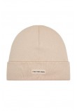 CALVIN KLEIN JEANS INST PATCH BEANIE ΣΚΟΥΦΟΣ ΓΥΝΑΙΚΕΙΟΣ ECRU