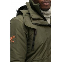 SUPERDRY SDCD HOODED MTN WINDBREAKER JACKET ΜΠΟΥΦΑΝ ΑΝΔΡΙΚΟ KHAKI