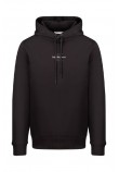 CALVIN KLEIN JEANS MONOLOGO HOODIE ΜΠΛΟΥΖΑ ΦΟΥΤΕΡ ΑΝΔΡΙΚΟ BLACK