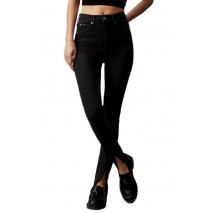 CALVIN KLEIN JEANS HIGH RISE SUPER SKINNY ΠΑΝΤΕΛΟΝΙ ΓΥΝΑΙΚΕΙΟ BLACK DENIM