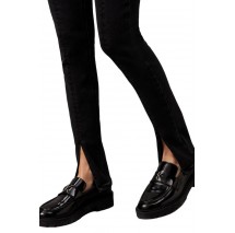 CALVIN KLEIN JEANS HIGH RISE SUPER SKINNY ΠΑΝΤΕΛΟΝΙ ΓΥΝΑΙΚΕΙΟ BLACK DENIM