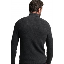 ΜΠΛΟΥΖΑ D2 STUDIOS CHUNKY ΑΝΔΡΙΚΗ SUPERDRY DARK GREY