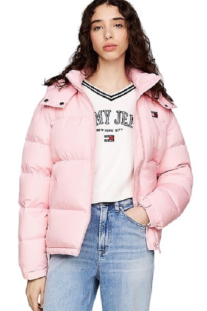 TOMMY HILFIGER TJW ALASKA PUFFER EXT ΜΠΟΥΦΑΝ ΓΥΝΑΙΚΕΙΟ PINK