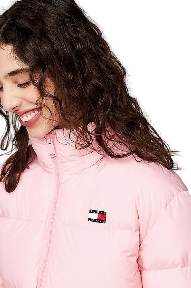 TOMMY HILFIGER TJW ALASKA PUFFER EXT ΜΠΟΥΦΑΝ ΓΥΝΑΙΚΕΙΟ PINK