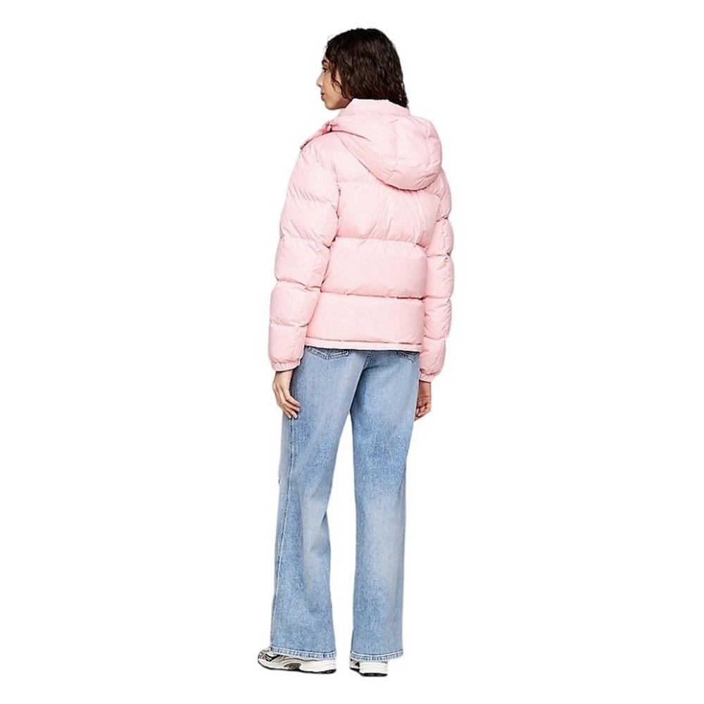 TOMMY HILFIGER TJW ALASKA PUFFER EXT ΜΠΟΥΦΑΝ ΓΥΝΑΙΚΕΙΟ PINK