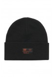 SUPERDRY D3 SDNA SURPLUS KNITTED BEANIE ΣΚΟΥΦΟΣ ΓΥΝΑΙΚΕΙΟΣ BLACK