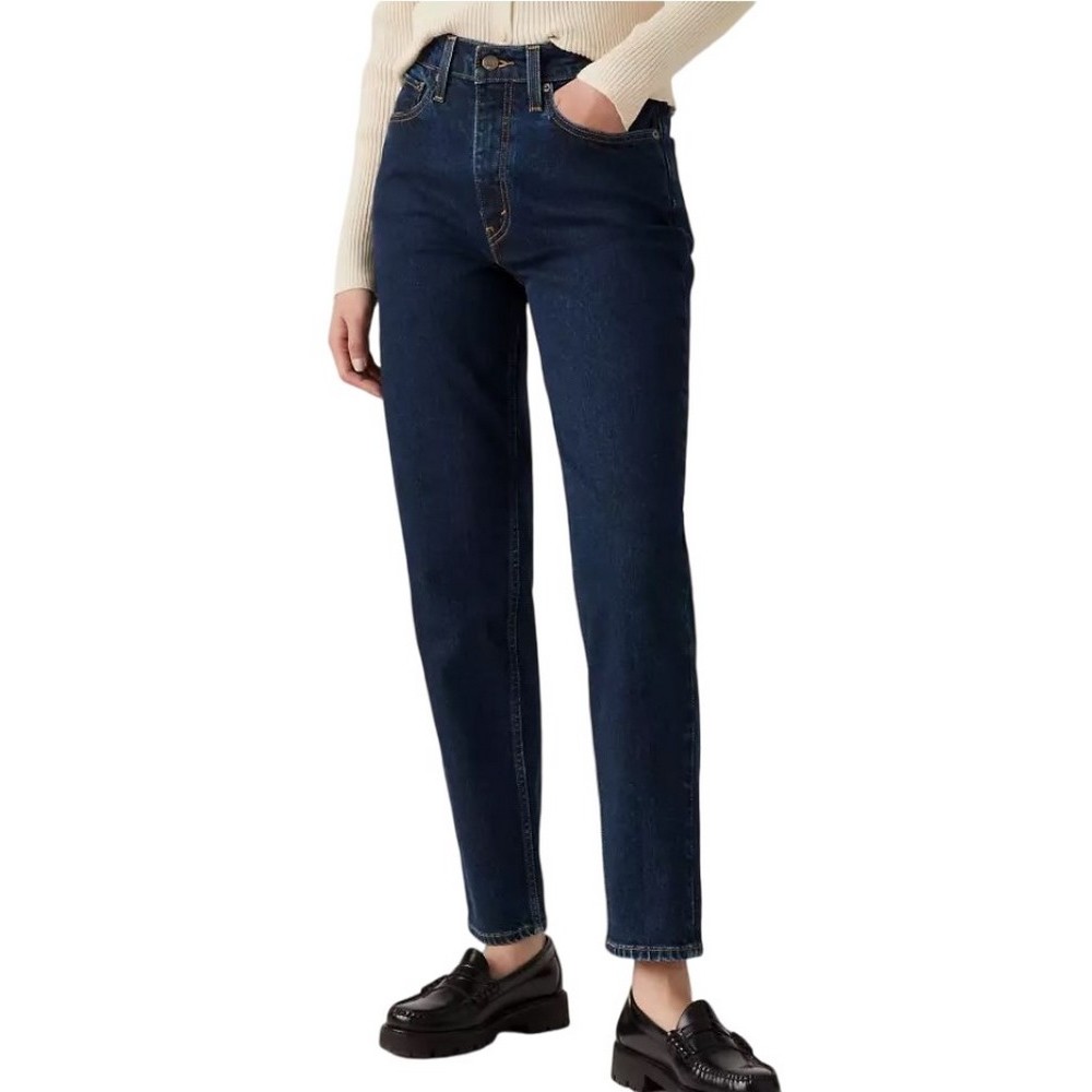 LEVI'S 80S MOM JEAN MED INDIGO WORN IN A35060024 ΠΑΝΤΕΛΟΝΙ ΓΥΝΑΙΚΕΙΟΙ DARK INDIGO