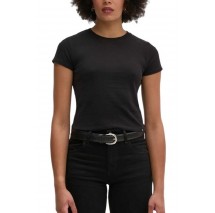 CALVIN KLEIN JEANS CONTEMPORARY FITTED TEE T-SHIRT ΜΠΛΟΥΖΑ ΓΥΝΑΙΚΕΙΑ BLACK