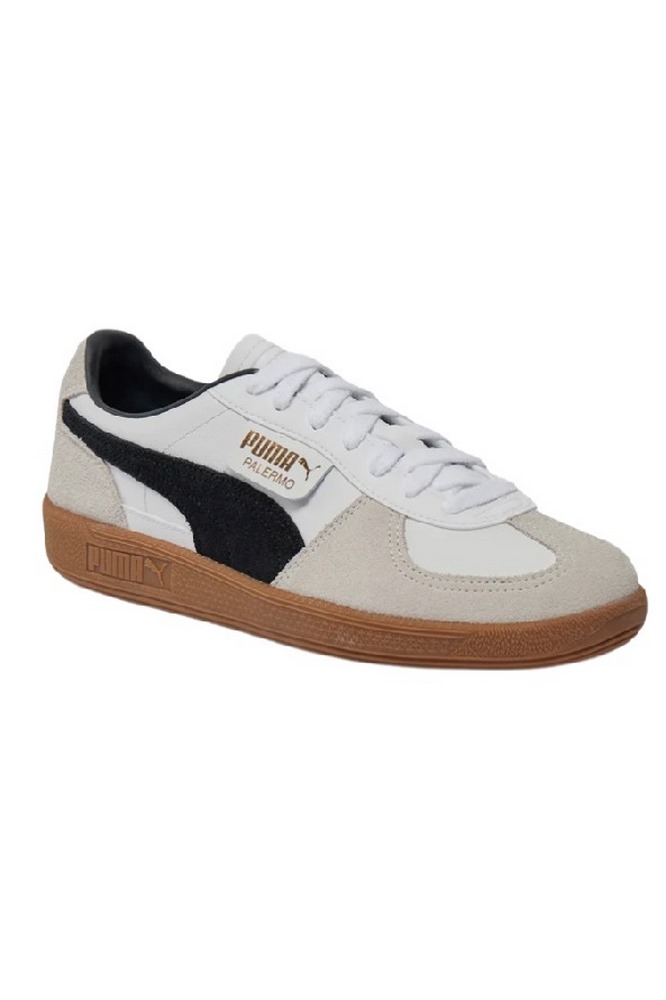 PUMA PALERMO LTH 396464 UNISEX ΠΑΠΟΥΤΣΙ BLACK/WHITE