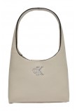 CALVIN KLEIN JEANS MINIMAL MONOGRAM SHOULDER BAG ΤΣΑΝΤΑ ΓΥΝΑΙΚΕΙΑ STONE