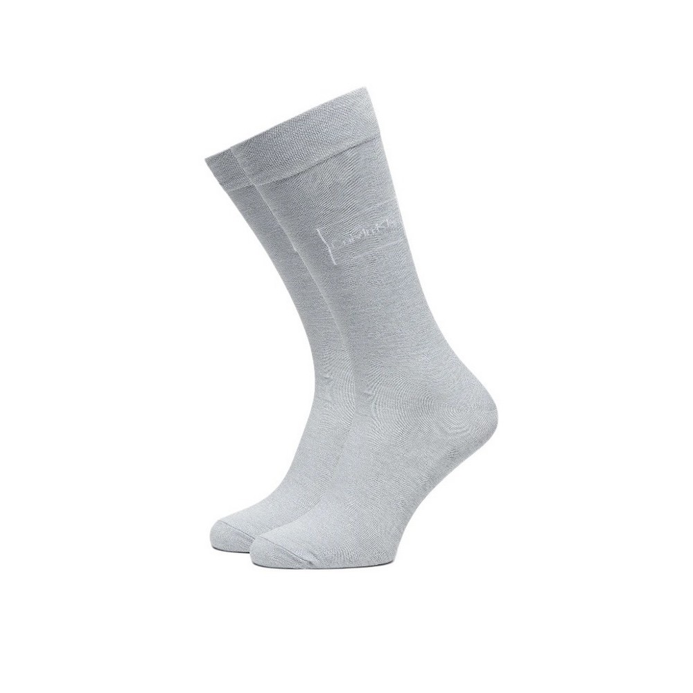 CALVIN KLEIN MEN SOCK 4P LOGO GIFTBOX ΚΑΛΤΣΕΣ ΑΝΔΡΙΚΕΣ BLACK/GREY