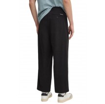 CALVIN KLEIN JEANS CROPPED PLEAT PANT ΠΑΝΤΕΛΟΝΙ ΑΝΔΡΙΚΟ BLACK