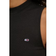 TOMMY JEANS SLIM MOCK NECK ΤΟΠ ΓΥΝΑΙΚΕΙΟ BLACK