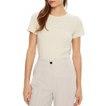 CALVIN KLEIN JEANS INSTITUTIONAL GRAPHIC SLIM ΜΠΛΟΥΖΑ ΓΥΝΑΙΚΕΙΑ MOONBEAM