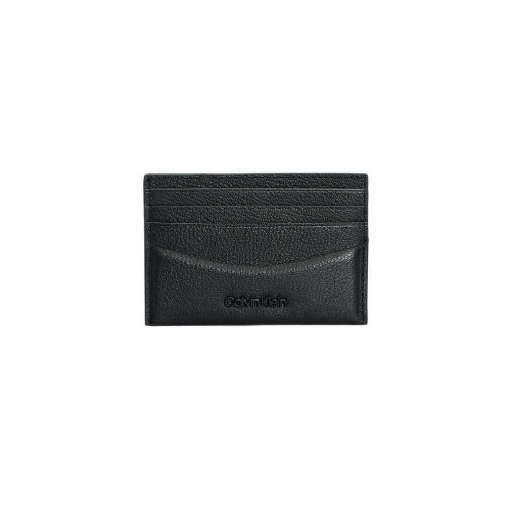 CALVIN KLEIN MINIMAL FOCUS CARDHOLDER 6CC ΠΟΡΤΟΦΟΛΙ ΑΝΔΡΙΚΟ BLACK