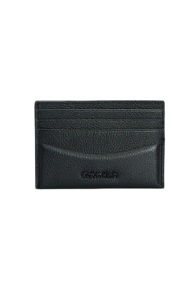 CALVIN KLEIN MINIMAL FOCUS CARDHOLDER 6CC ΠΟΡΤΟΦΟΛΙ ΑΝΔΡΙΚΟ BLACK