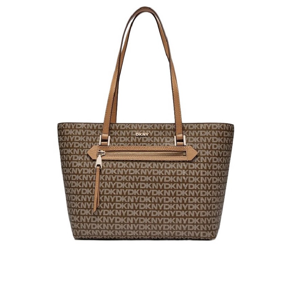 DKNY BRYANT AVE TOTE HANDBAG ΤΣΑΝΤΑ ΓΥΝΑΙΚΕΙΑ BROWN