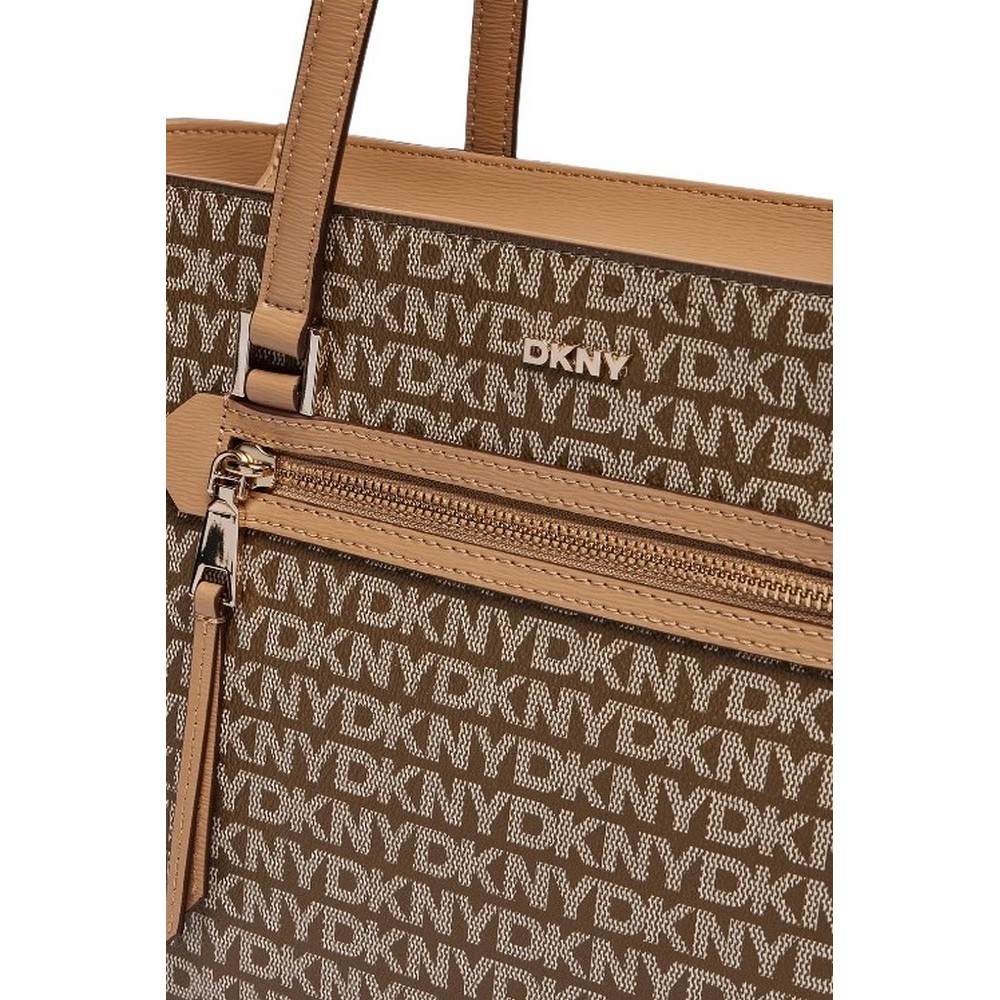 DKNY BRYANT AVE TOTE HANDBAG ΤΣΑΝΤΑ ΓΥΝΑΙΚΕΙΑ BROWN