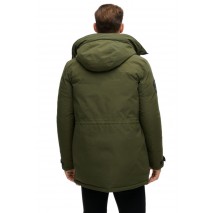 SUPERDRY D3 OVIN CITY PADDED PARKA JACKET ΜΠΟΥΦΑΝ ΑΝΔΡΙΚΟ KHAKI