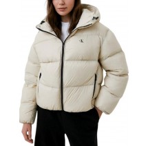 CALVIN KLEIN JEANS MW DOWN BUBBLE JACKET ΜΠΟΥΦΑΝ ΓΥΝΑΙΚΕΙΟ ECRU