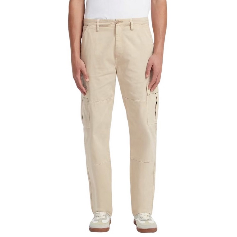 GUESS JEANS CARGO CHINO CLASSIC ΠΑΝΤΕΛΟΝΙ ΑΝΔΡΙΚΟ BEIGE