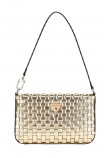 GUESS TWILLER MINI TOP ZIP SHOULDER ΤΣΑΝΤΑ ΓΥΝΑΙΚΕΙΑ GOLD