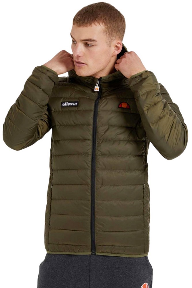 ELLESSE HERITAGE CORE LOMBARDY PADDED JACKET ΜΠΟΥΦΑΝ ΑΝΔΡΙΚΟ KHAKI