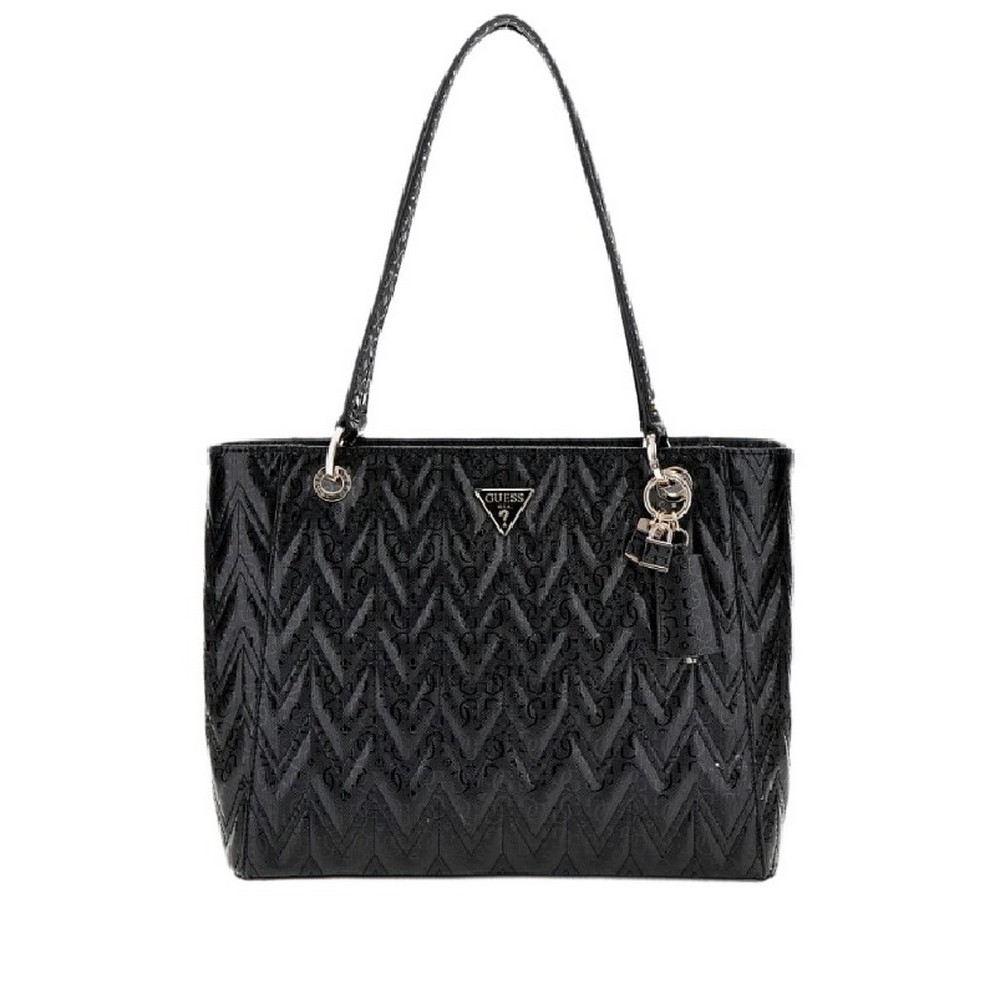 GUESS ADELARD NOEL TOTE ΤΣΑΝΤΑ ΓΥΝΑΙΚΕΙΑ BLACK