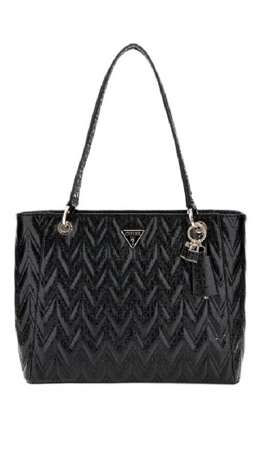 GUESS ADELARD NOEL TOTE ΤΣΑΝΤΑ ΓΥΝΑΙΚΕΙΑ BLACK