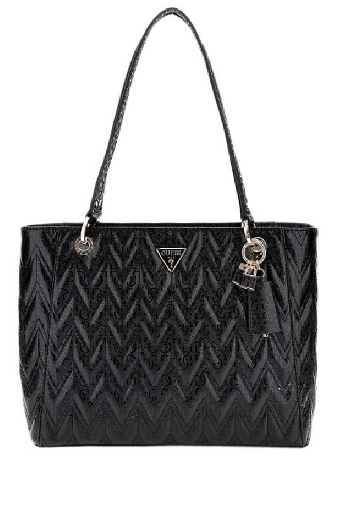 GUESS ADELARD NOEL TOTE ΤΣΑΝΤΑ ΓΥΝΑΙΚΕΙΑ BLACK