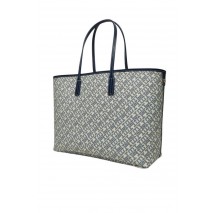 TOMMY HILFIGER  MONOPLAY LEATHER TOTE ΤΣΑΝΤΑ ΓΥΝΑΙΚΕΙΑ NAVY